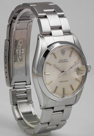 Rolex OysterDate With Original Silver Dial On Oyster Bracelet