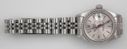 Ladies Rolex Oyster Perpetual Date With Silver Dial