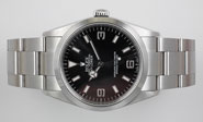Rolex Oyster Perpetual Explorer I With Black Dial 114270