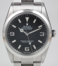 Rolex Oyster Perpetual Explorer I With Black Dial 114270