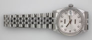 Mid-Size Rolex DateJust With Silver Diamond-Set Jubilee Dial 63274