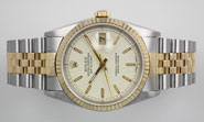 Gents Rolex Oyster Perpetual DateJust 18K/SS With Jubilee Dial 16233