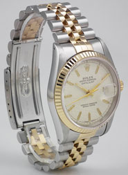 Gents Rolex Oyster Perpetual DateJust 18K/SS With Jubilee Dial 16233
