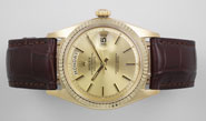 Rolex Oyster Perpetual Day-Date 18ct 18K Yellow Gold With Champagne Dial 1803