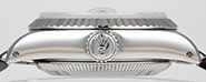Ladies 18ct WG/SS Rolex Oyster Perpetual DatJust With Silver Dial