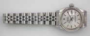 Ladies 18ct WG/SS Rolex Oyster Perpetual DatJust With Silver Dial