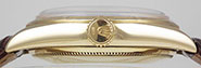 Rolex Oyster Perpetual Semi-Bubbleback 14K Yellow Gold 6085