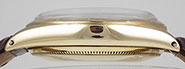 Rolex Oyster Perpetual Semi-Bubbleback 14K Yellow Gold 6085