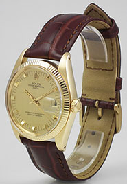 Rolex Oyster Perpetual Date 18K 18ct 1500