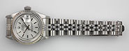 Ladies Rolex DateJust With Silver Dial 69174