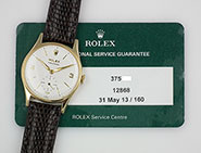 Rolex Precision - White Sub-Seconds Dial