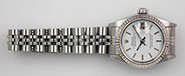 Ladies Rolex Oyster Perpetual DateJust White Dial 69174