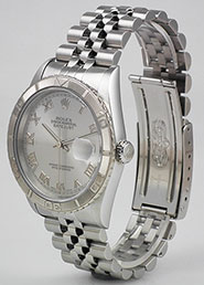 Rolex Oyster Perpetual DateJust 16264 Turn-o-Graph - Rhodium Dial