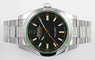 Rolex Oyster Perpetual Milgauss Green 116400GV - Black Dial