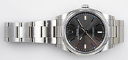 Rolex Oyster Perpetual Rhodium Dial 114300