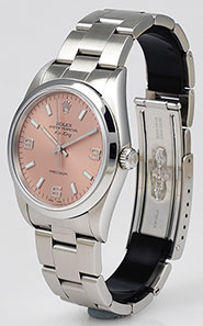 Rolex Oyster Perpetual Air-King Salmon Pink Dial 14000