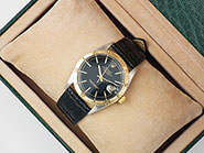 Rolex Oyster Perpetual DateJust Turn-o-Graph 1625 Black Dial 1967