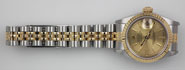 Ladies Rolex DateJust 18K/SS With Champagne Dial