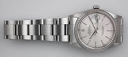 Rolex Oyster Perpetual DateJust With Silver Dial & Oyster Bracelet