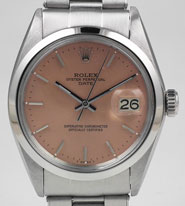 Rolex Oyster Perpetual Date With Salmon Dial & Oyster Bracelet 1500