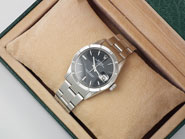 Rolex Oyster Perpetual Date With Matte Black Dial & Oyster Bracelet 1501