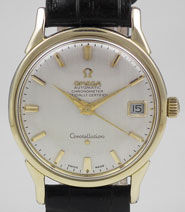 Omega Gold & Steel Constellation - Silver Dial