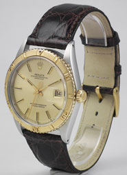 Gents Rolex Oyster Perpetual DateJust Turn-o-Graph TOG 18K/SS With Champagne Dial 1625