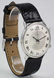 LeCoultre Momovox In Stainless Steel With Silver 2Tone Dial