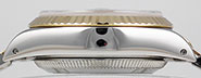 Ladies Rolex DateJust 18K/SS Silver Dial 69173