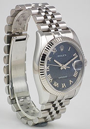 Rolex Oyster Perpetual DateJust 116234 - Blue Jubilee Dial