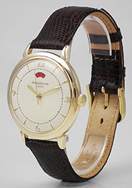 9K 9ct Jaeger LeCoultre Automatic Power Reserve - White Dial