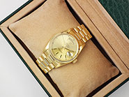 Rolex Oyster Perpetual Day-Date 18038 - Champagne Dial