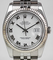 Rolex Oyster Perpetual DateJust 116234 - White Dial