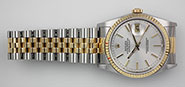 Rolex Oyster Perpetual DateJust Silver Dial 16233