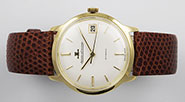 18K 18ct Jaeger LeCoultre Automatic Yellow Gold - White Dial