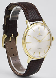 18K 18ct Jaeger LeCoultre Automatic Yellow Gold - Original Silver Dial