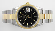 Rolex Oyster Perpetual Date 15223 - Black Dial Oyster Bracelet