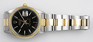 Rolex Oyster Perpetual Date 15223 - Black Dial Oyster Bracelet