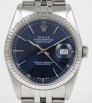 Rolex Oyster Perpetual DateJust 16234 - Blue Dial