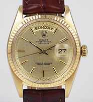 Rolex Oyster Perpetual Day-Date 18K 18ct 1803 Sigma