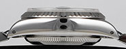 Ladies Rolex Oyster Perpetual DateJust 69174 - Factory Original Rolex Silver Diamond Dial
