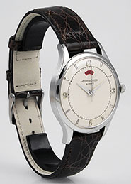 Stianless Steel Jaeger LeCoultre Automatic Power Reserve - White Dial