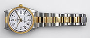 Rolex Oyster Perpetual Date 15233 White Roman Numeral Dial
