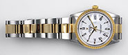 Rolex Oyster Perpetual Date 15233 White Roman Numeral Dial
