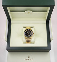 Rolex Oyster Perpetual Submariner 16618 18K Black Dial