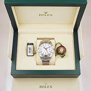 Rolex Oyster Perpetual Explorer II 216570 - White Dial