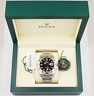 Rolex Oyster Perpetual Explorer II 216570 - Black Dial