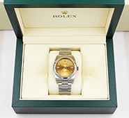 Rolex Oyster Perpetual 116000 - White Grape Dial