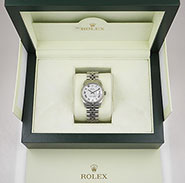 Mid Rolex Oyster Perpetual DateJust 178274 - White Factory MOP Mother-of-Pearl Dial