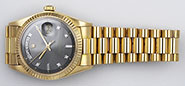 Rolex Oyster Perpetual Day-Date 36mm - 1803 - Rhodium Silver Diamond Dial